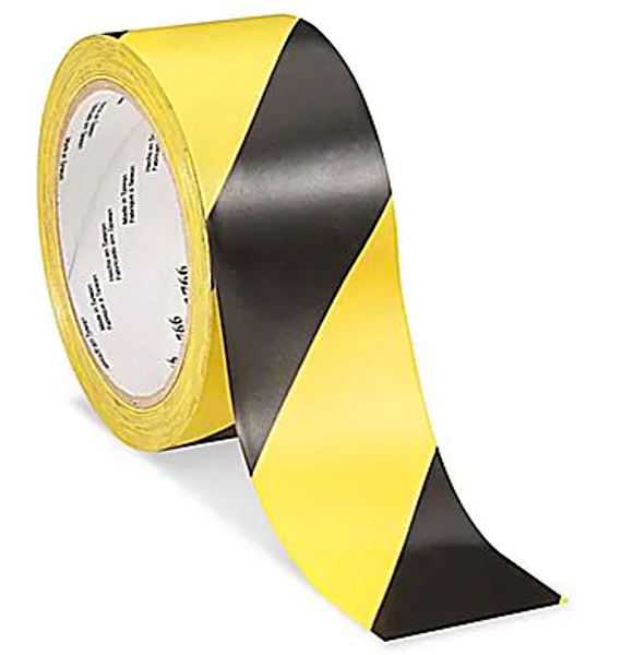 圖片 3M™ 766膠帶 (黃黑間)-2"X36yd