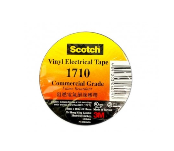 圖片 3M™ 1710 阻燃電氣絕緣膠帶 - 灰色
