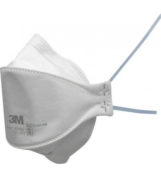 圖片 3M™ 9205+ N95 AURA™ 摺合式防顆粒口罩 (20個/盒)
