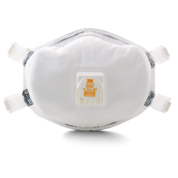 圖片 3M™ 8233 N100 即棄式防護口罩