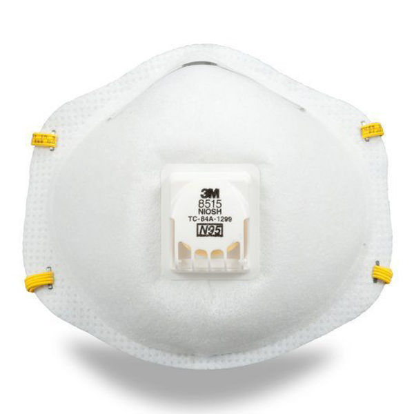 圖片 3M™ 8515 N95 即棄式防護口罩 (10個/盒)