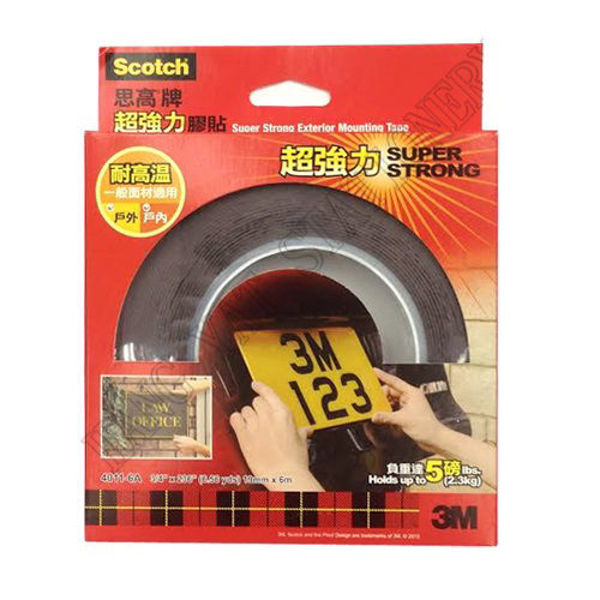 圖片 3M™ 思高™ 超強力雙面膠貼 4011-6A